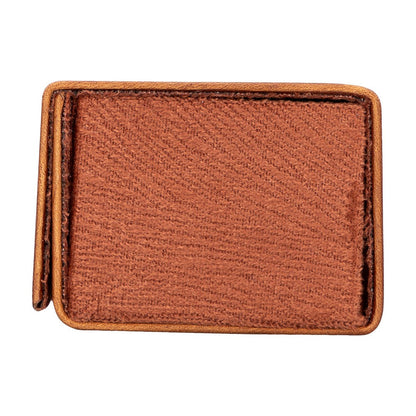 Pinario | Personalized | Leather Hard Glasses Case | Brown