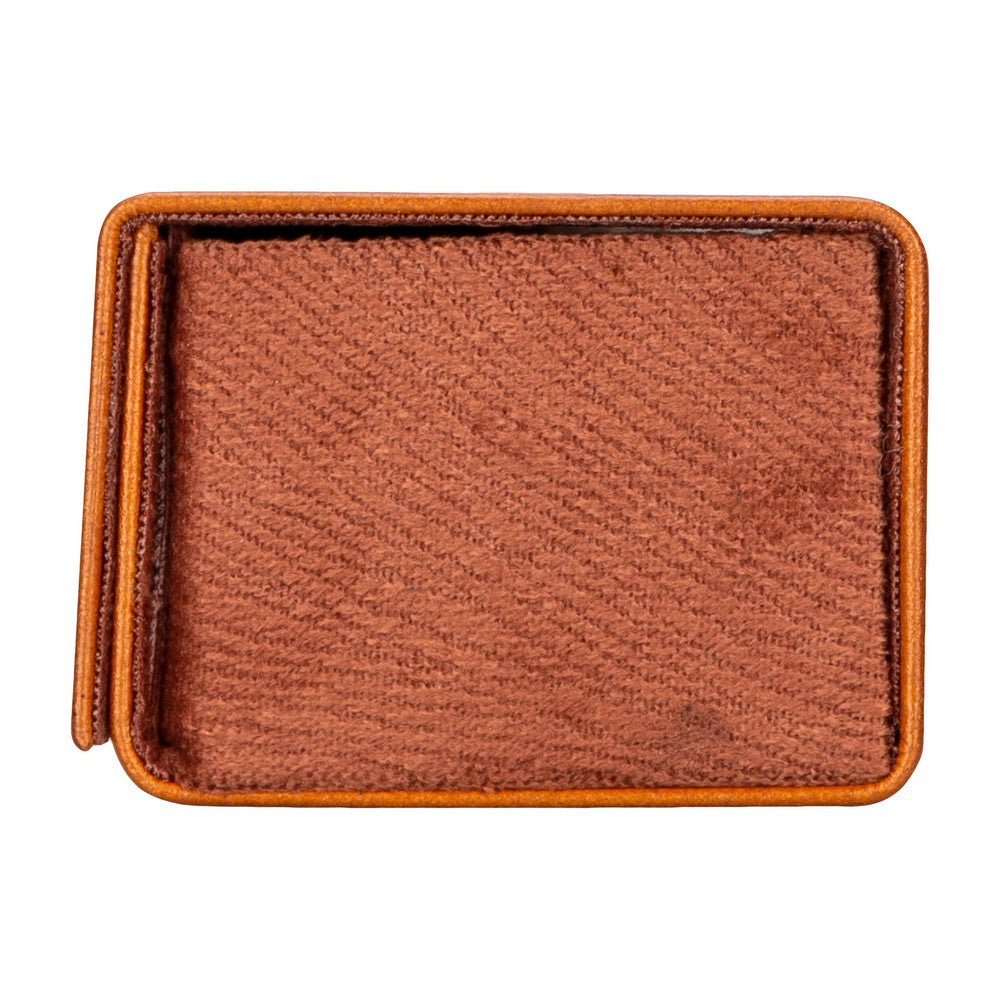 Pinario | Personalized | Leather Hard Glasses Case | Tan