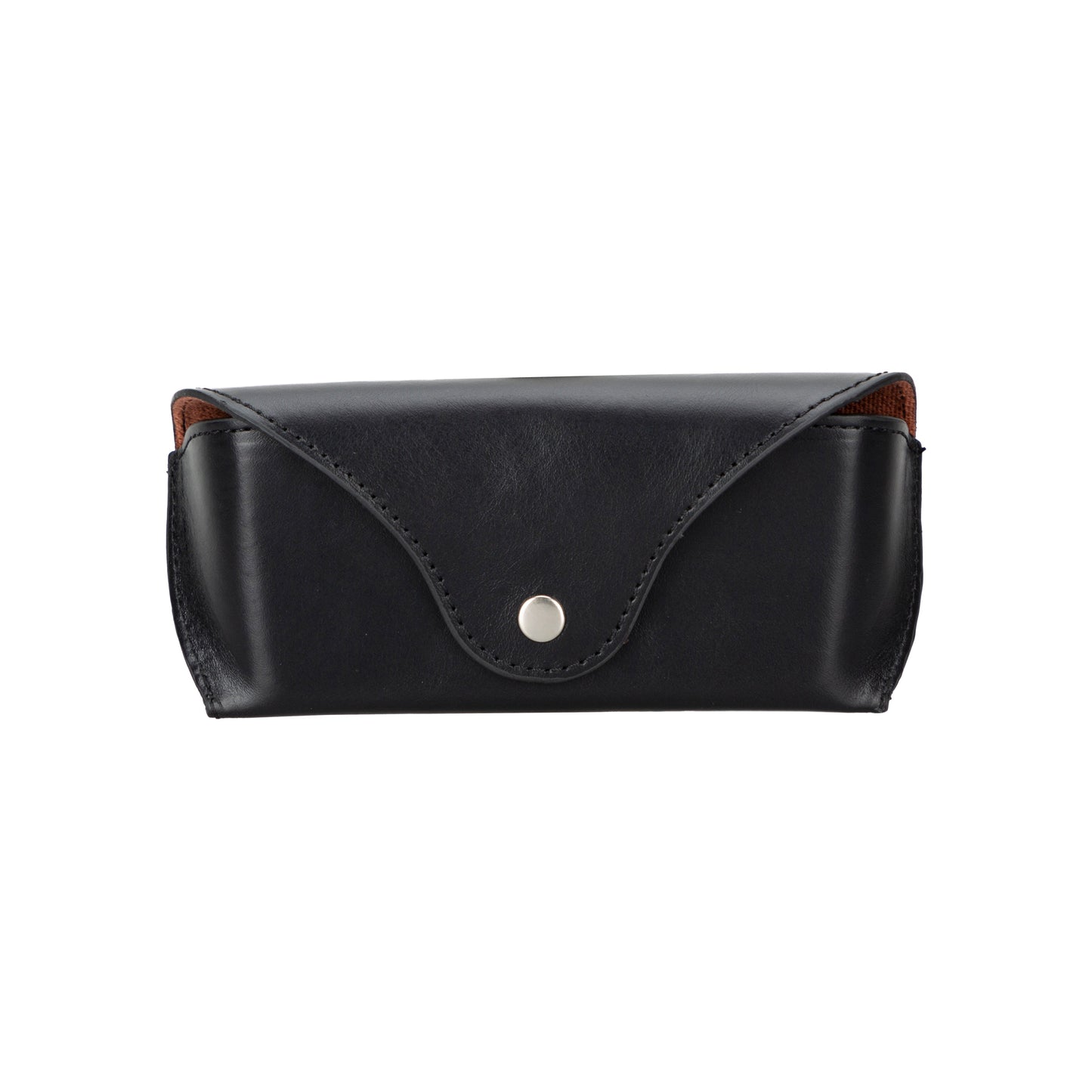 Pinario | Personalized | Leather Glasses Case | Black