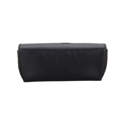 Pinario | Personalized | Leather Glasses Case | Black