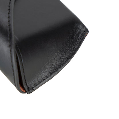 Pinario | Personalized | Leather Glasses Case | Black