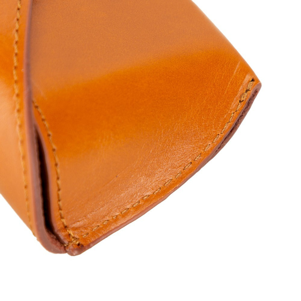 Pinario | Personalized | Leather Glasses Case | Tan